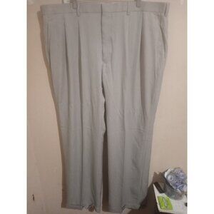 Fortino Landi Mens 2XL/44 (44x35) Pants Dress Slacks Pleated Cuffed Italy NEW